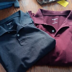 Goodfellow & Co Men's Polo Shirt - Black